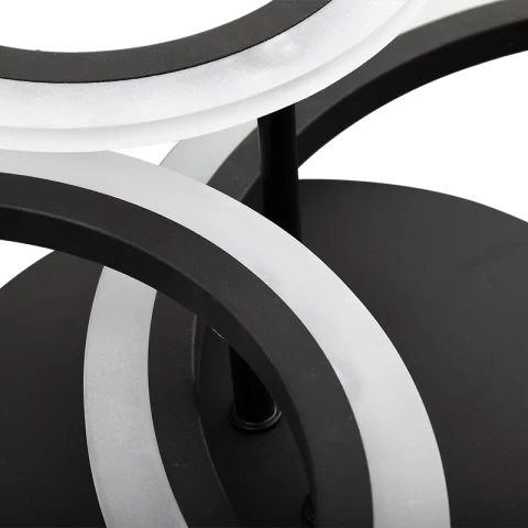Mennyezeti lámpa LED 40W Smart okostelefon és távirányító vezérlés 575mm dimmelhető 3-6500K Nedes
