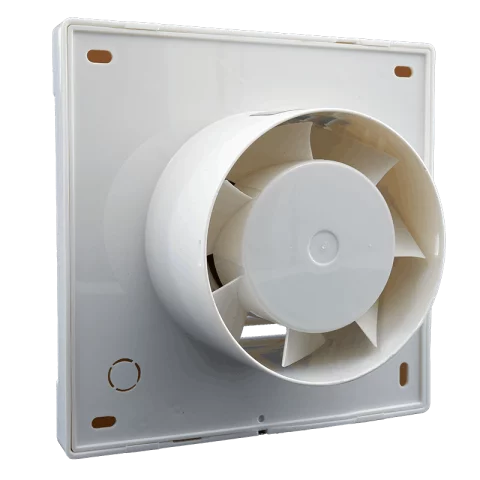 Elszívó Ventilátor 100 mm 15W Golyóscsapágyas Fehér Tracon VF100-B