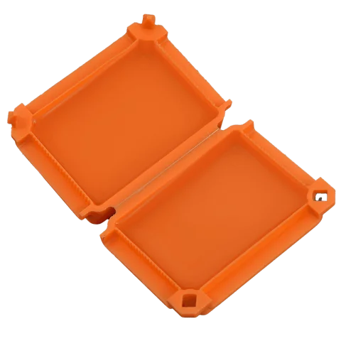 Zselés kábeltoldó 4mm2-ig Géles kábelösszekötő IP68 53x25x39mm Orno OR-SZ-8012/B1