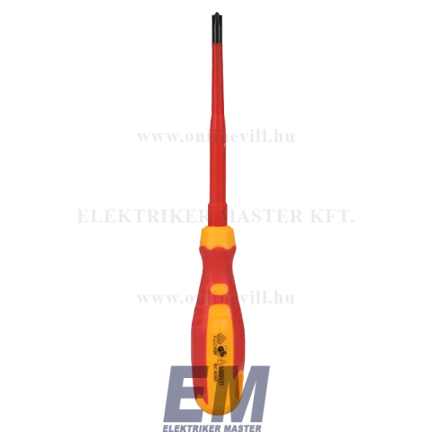 Keresztélű szigetelt csavarhúzó PH1/SL5 (Plus-minus) 1000V 100mm Högert Ht1S973