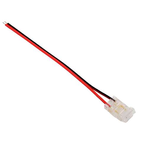 COB Led Szalag Csatlakozó Toldó Vezetékes 8mm egyszínű COB led szalaghoz 1 toldóval Optonica 6551