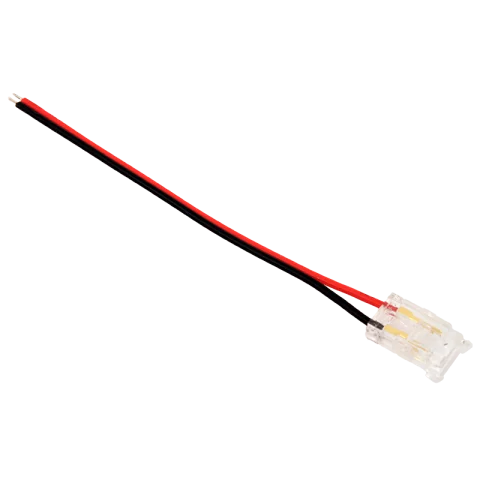 COB Led Szalag Csatlakozó Toldó Vezetékes 8mm egyszínű COB led szalaghoz 1 toldóval Optonica 6551