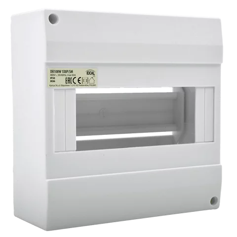 Fi relé 8P tok ajtó nélkül DB108W Kanlux 3852