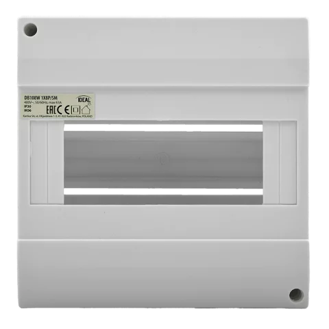 Fi relé 8P tok ajtó nélkül DB108W Kanlux 3852