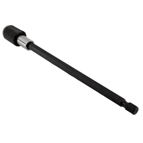 Bit Hosszabbító 1/4" 150mm Bitfej Tartó Szár Mágneses Fix-Clip gyorskioldás Extol Craft 919404