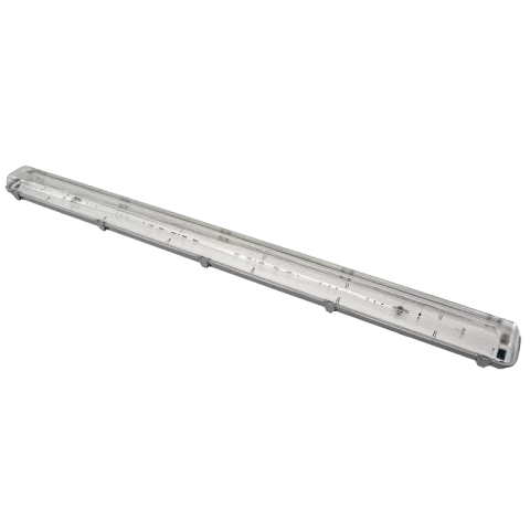LED fénycső armatúra 2x120 cm IP65 por és páramentes led lámpatest T8 SBS Virgin SBS-VIR236-011