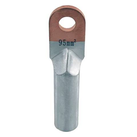 Szemes Réz-alumínium csősaru 95 mm2 12-es furattal Tracon RA95-12