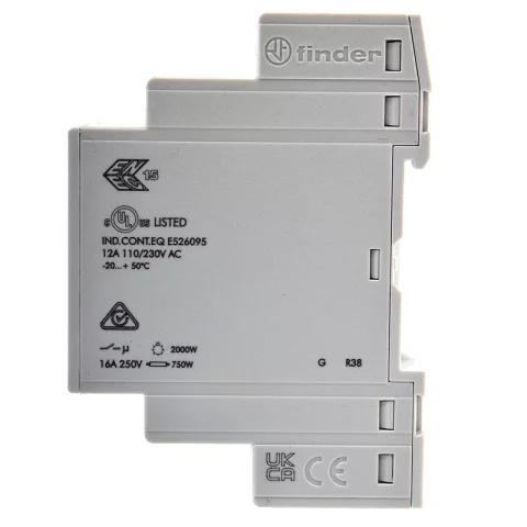 Időzítő digitális moduláris időkapcsoló heti/1min 1 záróérintkező NFC Finder 12.61.8.230.0000