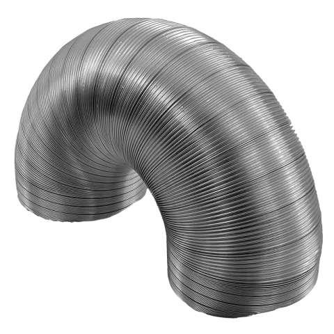 Aluvent cső 150/1 Flexibilis légcsatorna 150mm Légtechnikai cső 1m Vents Aluvent 150/1