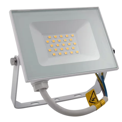 LED Reflektor 20W 4000K természetes fehér IP65 Fehér Commel 306-129