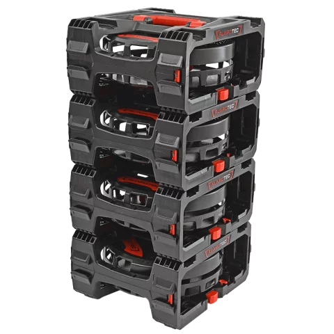 Vezetékrendező CableBox egyeres vezetékrendező 4db kosár és box készlet Runpotec CB260
