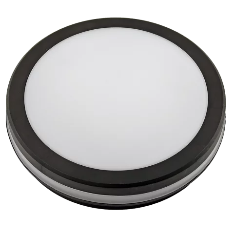 Mennyezeti lámpa LED 20W 3000-6000K Állítható színhőmérséklet IP65 Fekete MFKBL20CCT