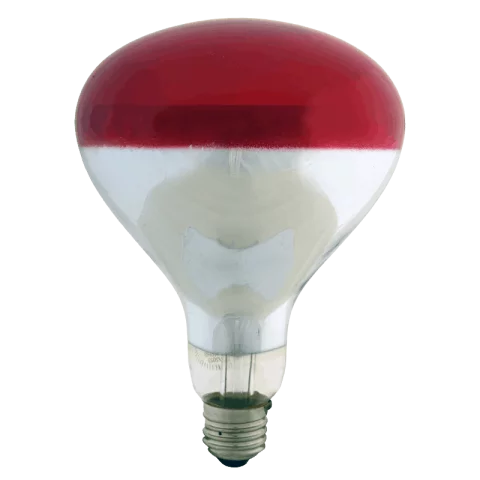 Infra izzó E27 250W 230V Infra Rubin vörös fényű Delux 1002