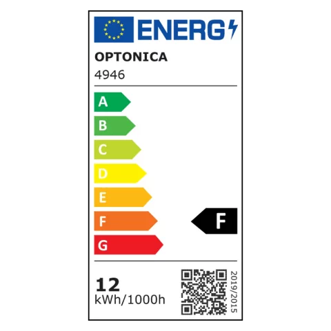 COB Led Szalag Beltéri Meleg fehér SMD 512LED 12W/m 24V 5m 8mm Optonica 4946