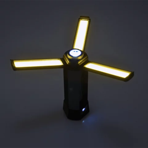 LED Reflektor Állványos Multifunkciós Tölthető Akkumulátoros Munkalámpa Power Bank Commel 308-315
