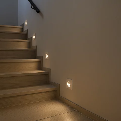 Strühm LED lépcsőmegvilágító 3,5W 5700K IP44 Kocka Kami 03124