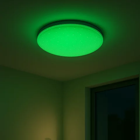Mennyezeti lámpa LED 24W RGB SMART okostelefonnal vezérelhető 3-6000K dimmelhető Commel 407-802