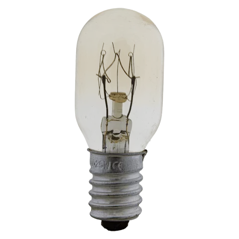 Jelző izzó E14 25W Hűtőizzó 26mm 150lm 3000K meleg fehér 240V Avide ARAC14WW-25W