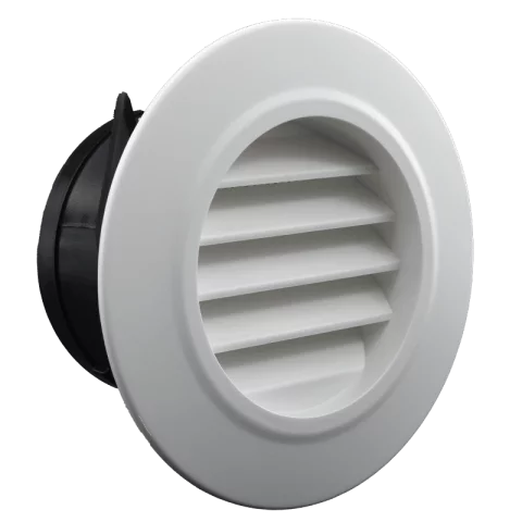 Elszívó Ventilátor 100 mm Rács kerek 95mm-es csőátmérővel Commel 420-901