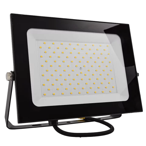 LED Reflektor 100W 4000K természetes fehér IP65 Fekete Commel 306-299