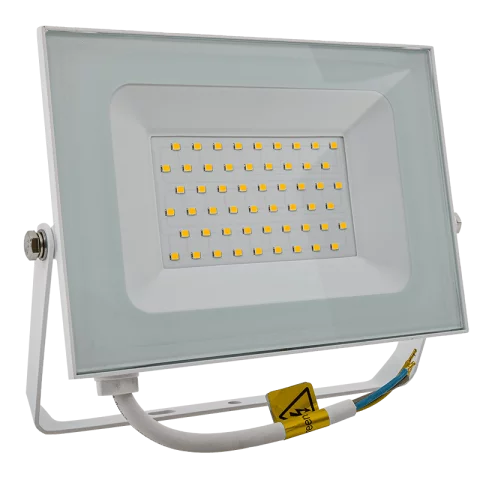 LED Reflektor 50W 4000K természetes fehér IP65 Fehér Commel 306-159