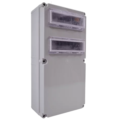 Csatári Plast PVT 3060 ÁK 2x12 kismegszakító szekrény 24 modul