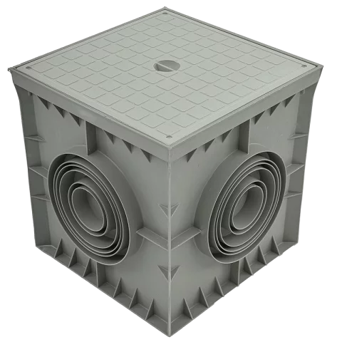 Földbe ásható kötődoboz 300x300x300mm Kábelakna doboz IP20 Elmark CP-30 8041