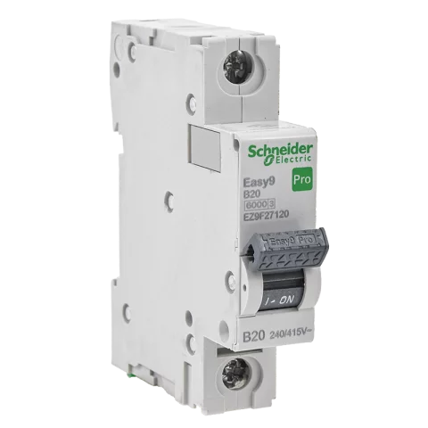 Schneider kismegszakító 1P B 20A 6kA EASY9 PRO EZ9F27120
