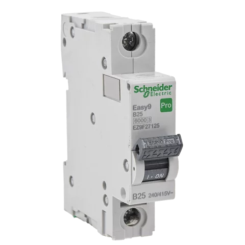 Schneider kismegszakító 1P B 25A 6kA EASY9 PRO EZ9F27125