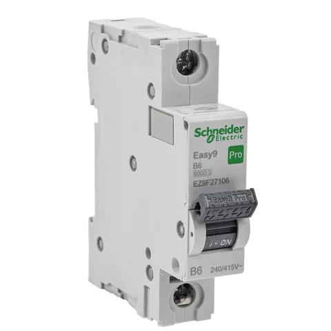 Schneider kismegszakító 1P B 6A 6kA EASY9 PRO EZ9F27106