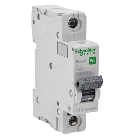 Schneider kismegszakító 1P C 10A 6kA EASY9 PRO EZ9F57110