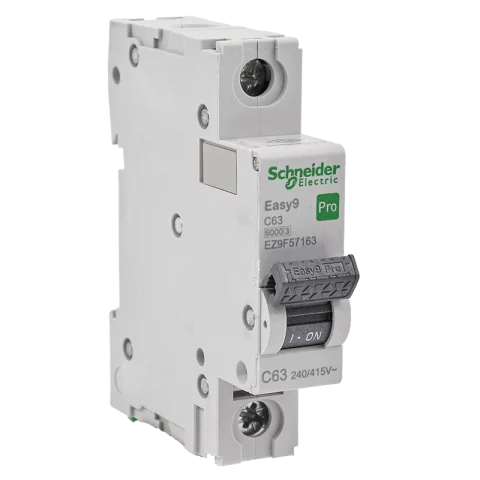 Schneider kismegszakító 1P C 63A 6kA EASY9 PRO EZ9F57163