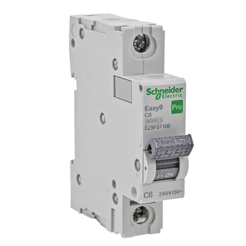 Schneider kismegszakító 1P C 6A 6kA EASY9 PRO EZ9F57106