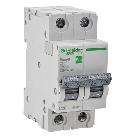 Schneider kismegszakító 2P C 20A 6kA EASY9 PRO EZ9F57220