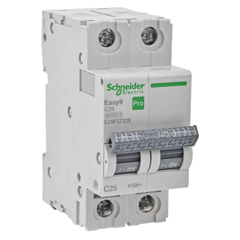 Schneider kismegszakító 2P C 25A 6kA EASY9 PRO EZ9F57225