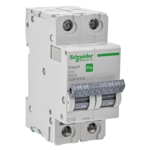 Schneider kismegszakító 2P C 10A 6kA EASY9 PRO EZ9F57210