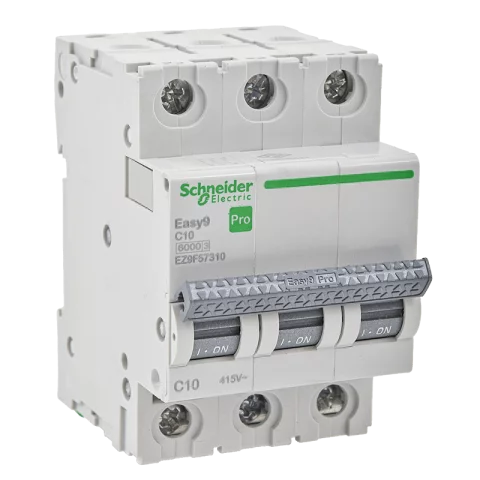 Schneider kismegszakító 3P C 10A 6kA EASY9 PRO EZ9F57310