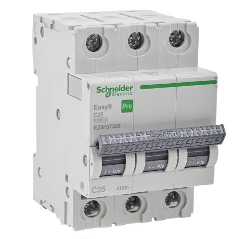 Schneider kismegszakító 3P C 25A 6kA EASY9 PRO EZ9F57325