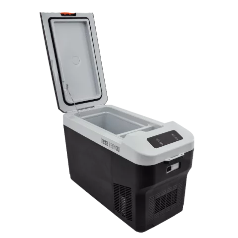 Autós hűtőszekrény 25L Elektromos hűtőtáska DC12/24V és AC230V Mini hordozható Fagyasztó Teesa