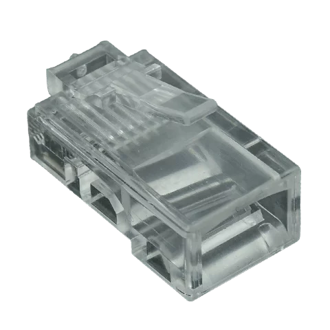 8P8C UTP moduláris dugó Cat5 RJ45 Ethernet csatlakozó Szerelhető UTP Somogyi TS51 (25db/cs)