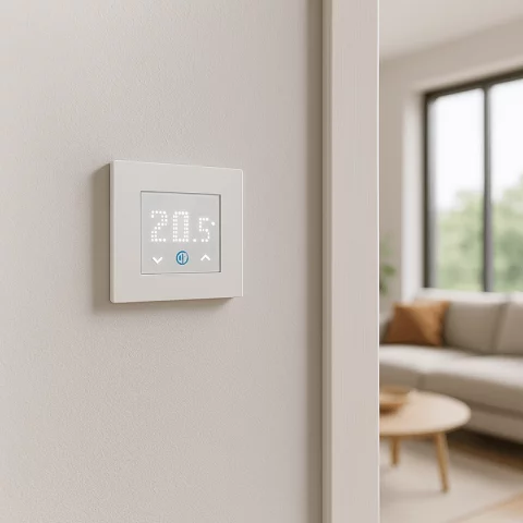 Finder digitális szobatermosztát szerelvénydobozba építhető termosztát 1T.T1.8.230.0000