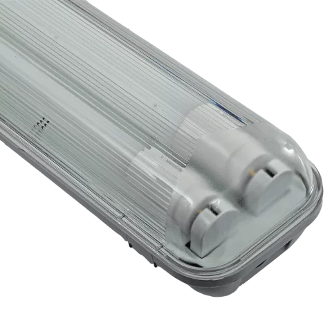 LED Fénycső Armatúra 2x 150cm IP65 por és páramentes led lámpatest 2x24W 4000K FÉNYCSŐVEL Commel