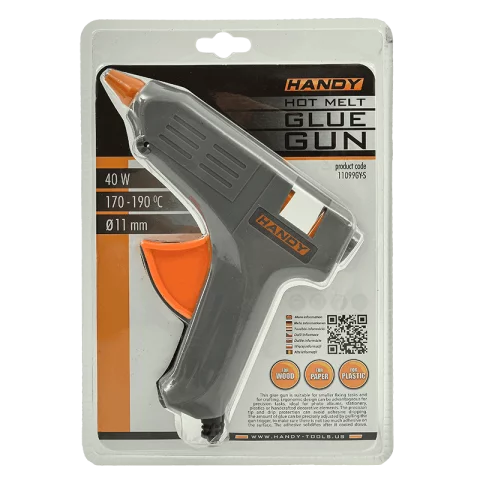 Ragasztópisztoly 40W 11mm ragasztórúdhoz 220V-240V Handy 11099GY