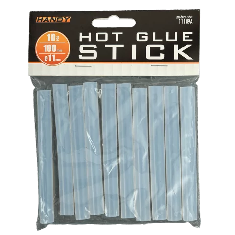 Ragasztórúd 11mm Ragasztópisztoly rúd 100mm hosszú Átlátszó 10db/csomag Handy 11109A