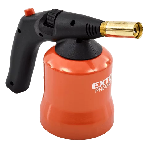 Gázlámpa Forrasztó lámpa PB gázhoz 1,7kW Gázforrasztó 1200°C Piezó gyújtás Extol Premium 8848105