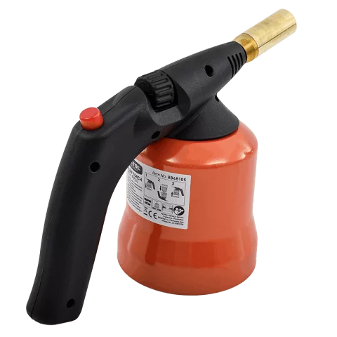 Gázlámpa Forrasztó lámpa PB gázhoz 1,7kW Gázforrasztó 1200°C Piezó gyújtás Extol Premium 8848105