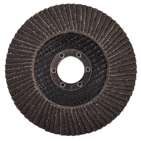 Lamellás csiszolókorong 115x22,2mm P60 Lamellás korong Acél Alu Műanyag és Fa csiszoló Extol Premium