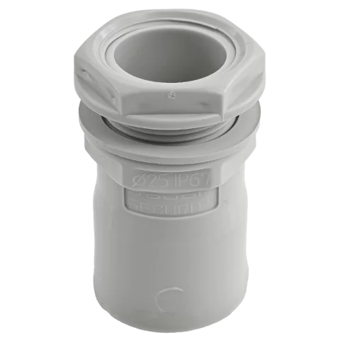 Tömített csőadapter 25mm IP67 Csövekhez és gégecsövekhez Elettrocanali EC74125