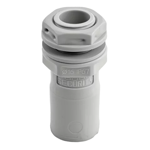 Tömített csőadapter 16mm IP67 Csövekhez és gégecsövekhez Elettrocanali EC74116