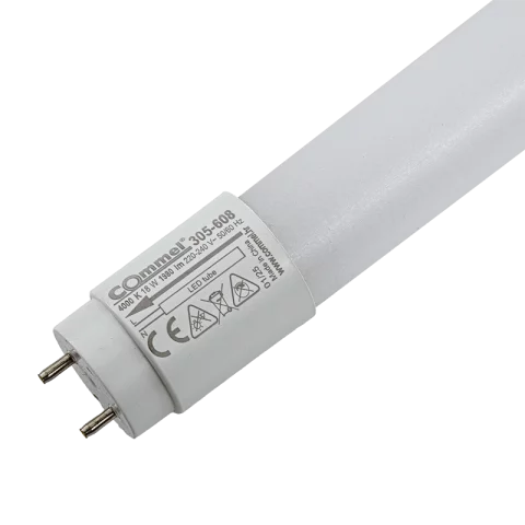 LED Fénycső 120cm T8 18W 4000K természetes fehér 1980lm Commel 305-608